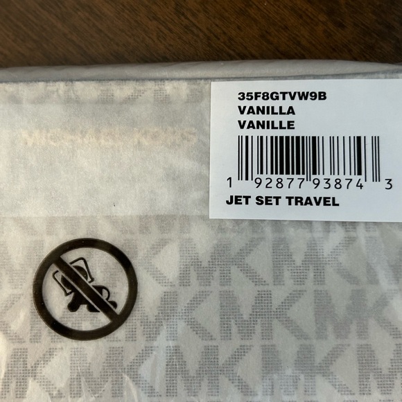 MICHAEL KORS JET SET TRAVEL LARGE FLAT MULTIFUNCTION PHONE CASE WALLET WRISTLET - Picture 7 of 11